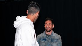 Lionel Messi y sus compañeros del Inter Miami estuvieron presentes en partido de la NBA